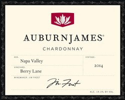 2014 AuburnJames Chardonnay Berry Lane Napa Valley